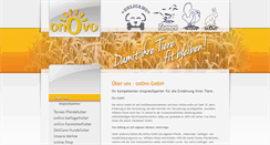Desktop Screenshot of onovofutter.de
